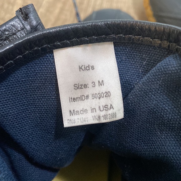 Kids Bean Boots by LL Bean. Size 3M Navy - Picture 6 of 6